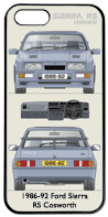 Ford Sierra RS Cosworth 1986-87 Phone Cover Vertical